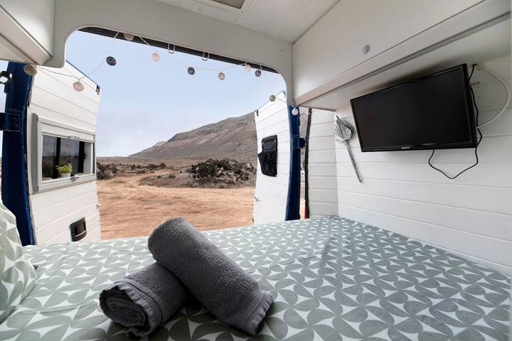 Adventure Campingvan avec vue sur la mer et climatisation in Arrecife, Lanzarote