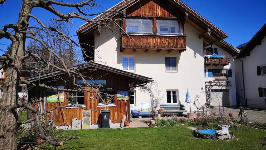Ferienwohnung für 4 Personen, mit Garten in Seeg