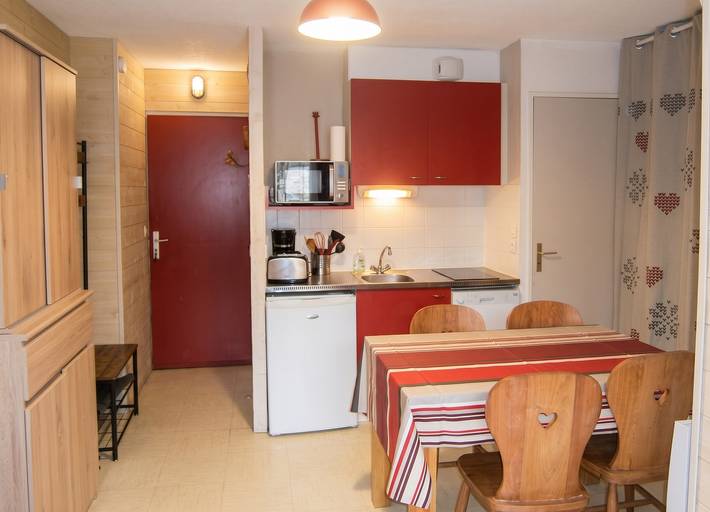Appartement entier, Appartement confortable à Le Dévoluy 28 m² avec vue montagne in La Joue du Loup, Le Dévoluy
