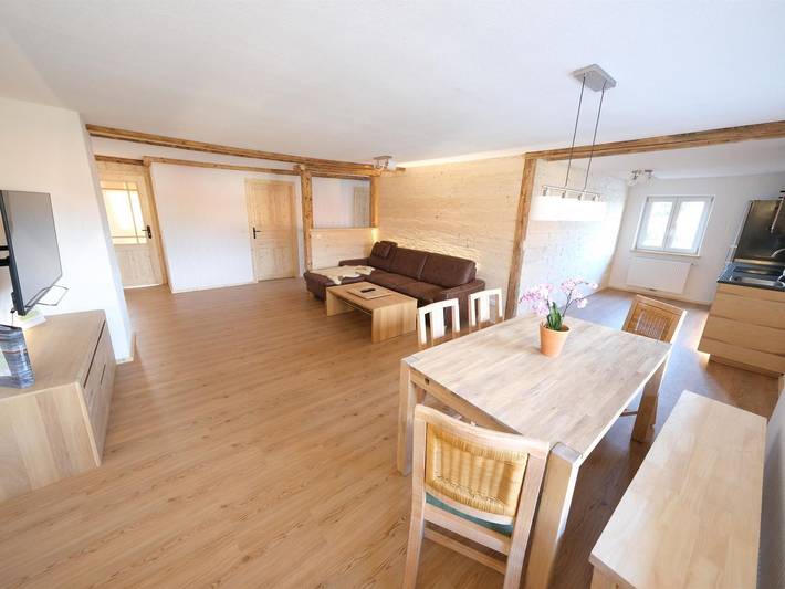 Ferienwohnung für 5 Personen, mit Balkon und Garten in Saulgrub