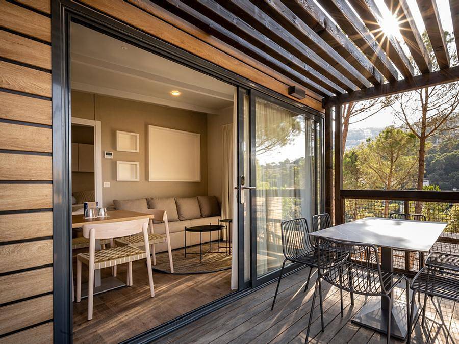 Talaia Plaza Ecoresort - Begur - Lodge 5 personen - Family Lodge - 2 Schlafzimmer in Sa Riera, Begur