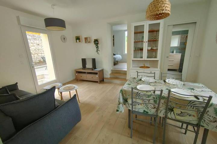 Location de vacances pour 5 personnes, avec jardin à Meusnes