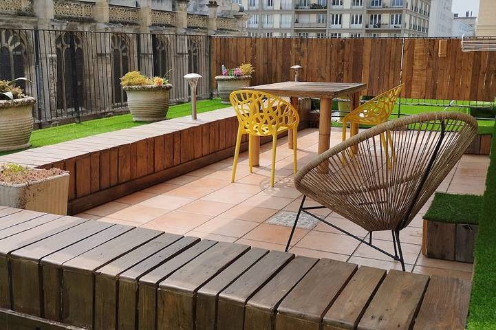 Location de vacances pour 4 personnes, avec terrasse à Le Havre