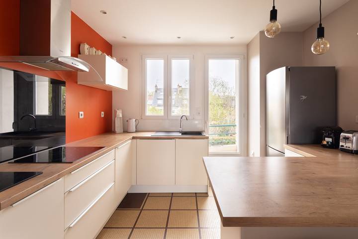 Appartement de vacances pour 5 personnes, avec Balcon à Rennes