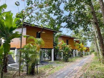 Maison de campagne pour 2 personnes, avec vue et jardin dans Ko Yao Yai