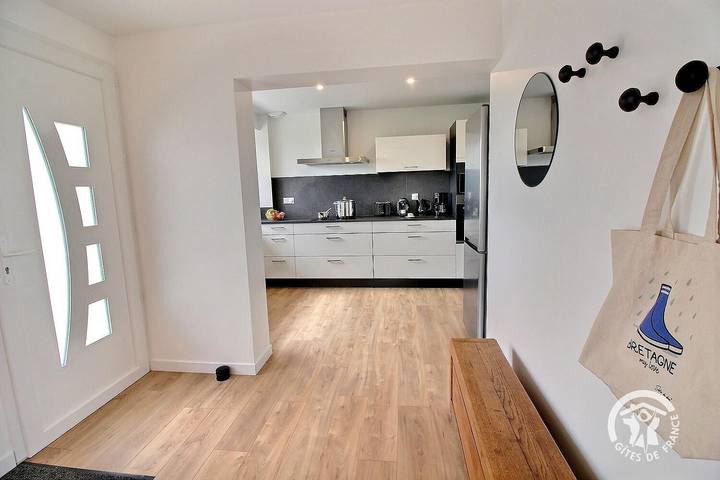 Gîte pour 6 personnes, avec Terrasse ainsi que Jardin et Vue à Pordic - 4