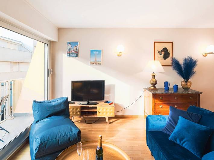 Ferienwohnung für 2 Personen, mit Balkon in Le Touquet-Paris-Plage - 4