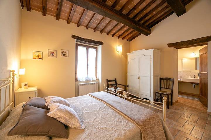 Villa I due Casali con piscina privata circondata da splendido panorama in Umbertide, Valtiberina