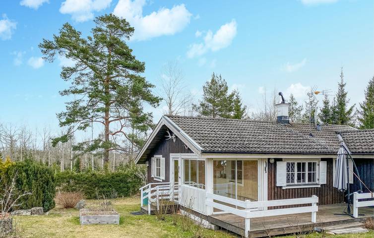 Hus för 4 Personer, med Terass och Trädgård i Kalmar Län