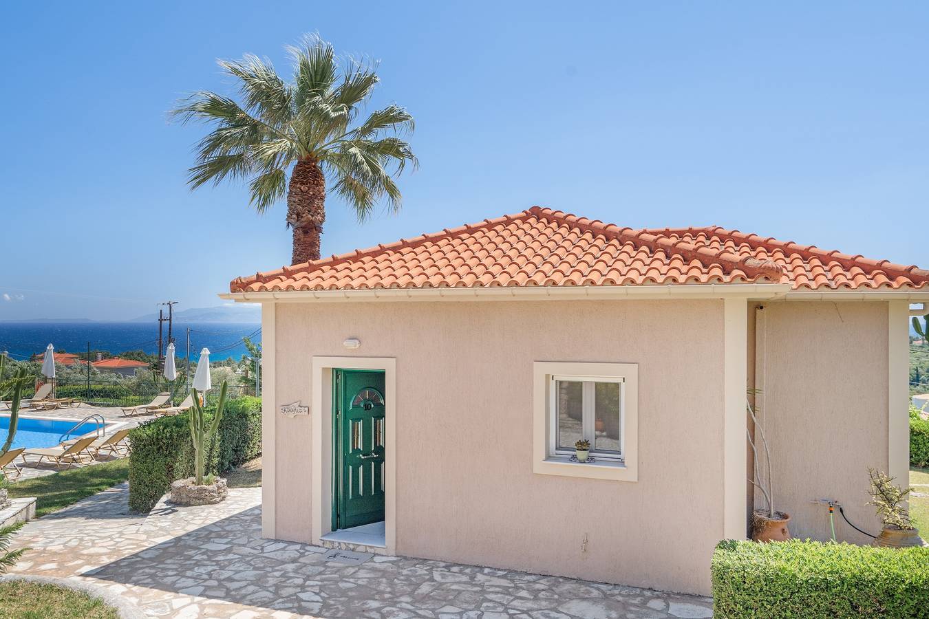 Villa Amalia mit Meerblick in Mousata, Kefalonia