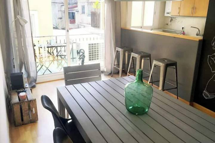 Ferienwohnung für 5 Personen, mit Balkon - 1