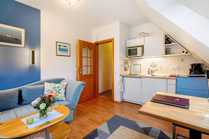 Ganze Wohnung, Apartment 'Tanga' mit Gemeinschaftsgarten und WLAN in Nordfriesische Inseln (Schleswig-Holstein) (Schleswig-Holstein), Wittdün