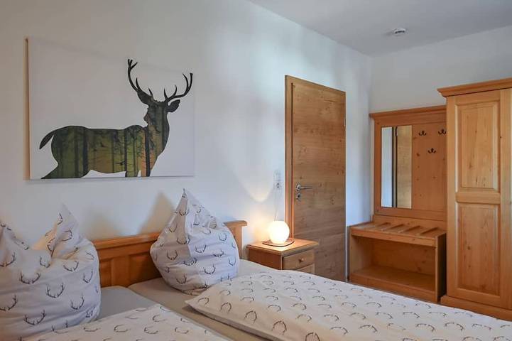 Ganze Wohnung, Ferienwohnung Magdalena (50qm) mit Balkon - Haus Schmölz in Rieden, Bayerisch Schwaben