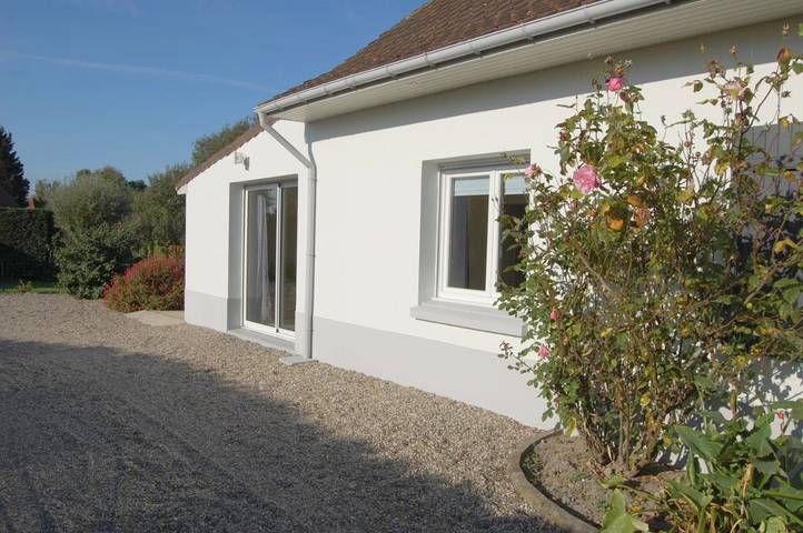 Location de vacances pour 4 personnes, avec jardin et vue, animaux acceptés à Verton - 3