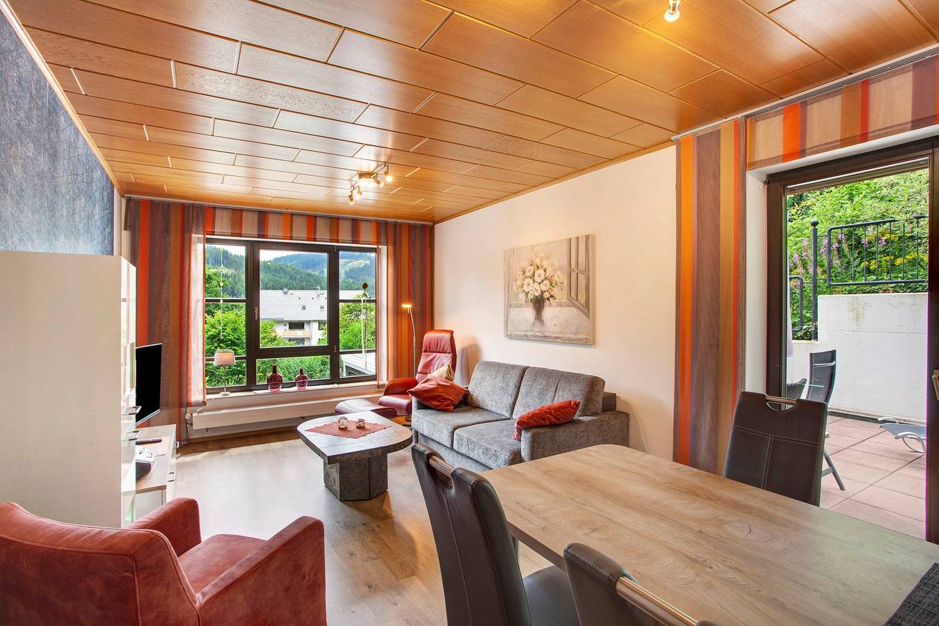Ganze Wohnung, Ferienwohnung 'Appartment 11' mit Bergblick, Privatterrasse und Wi-Fi in Willingen, die Mittelgebirge