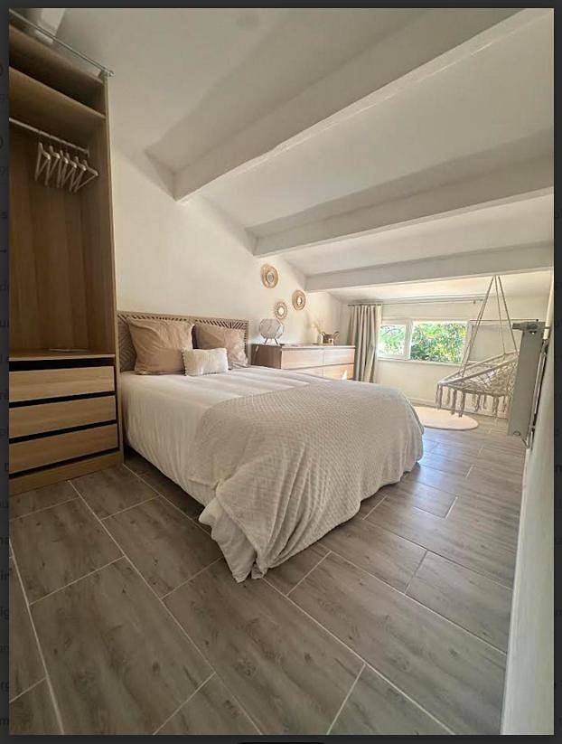 Appartement de vacances pour 3 personnes, avec jardin