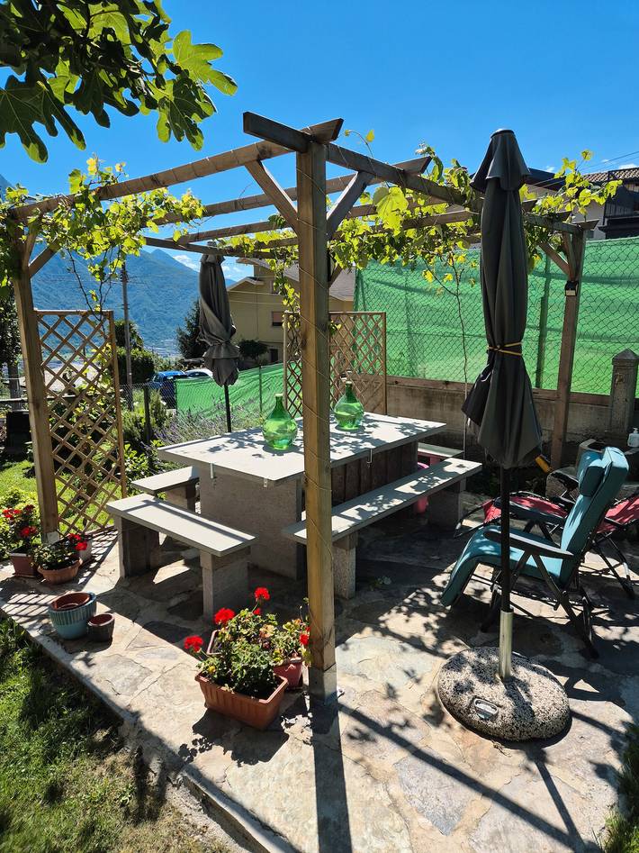 Ferienwohnung für 2 Personen, mit Garten in Bergell