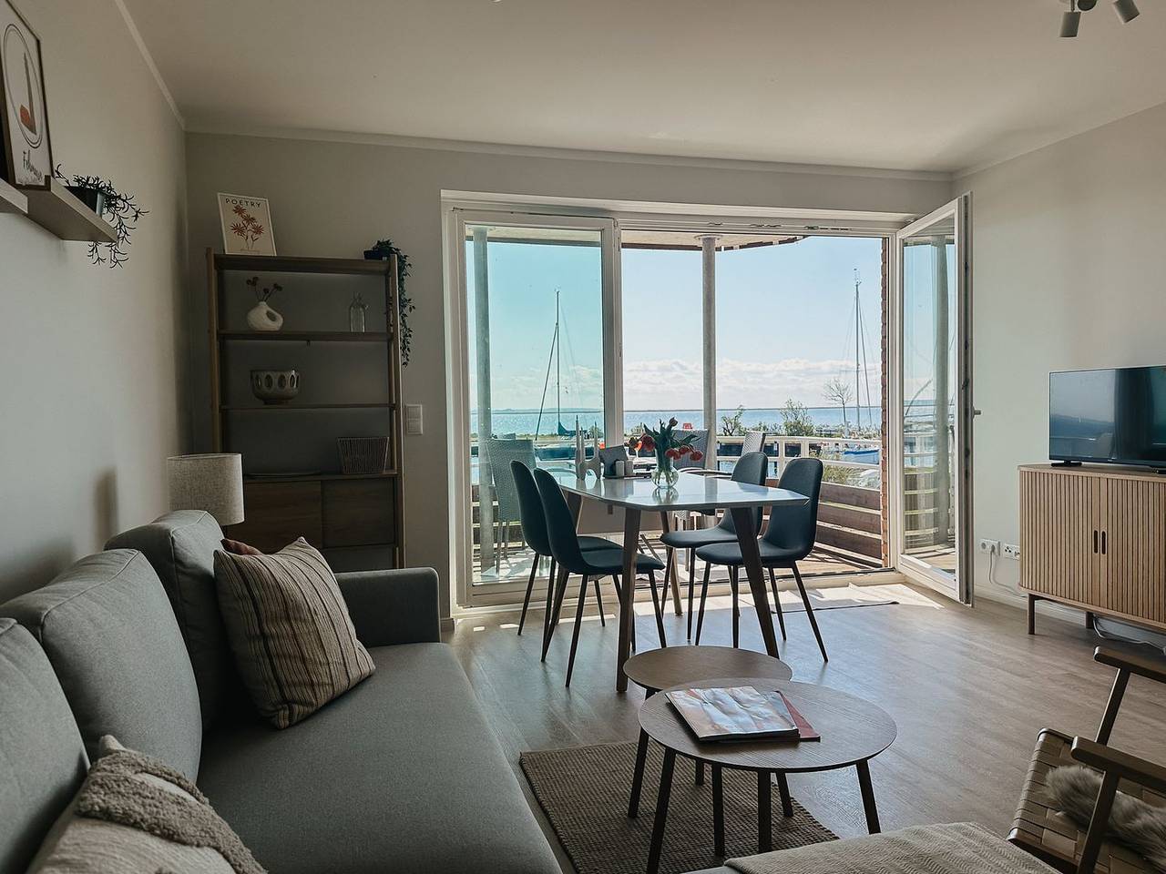 Appartement entier, Ferienwohnung Hygge Havn auf Fehmarn mit Balkon und Meerblick in Fehmarn Ouest, Fehmarn