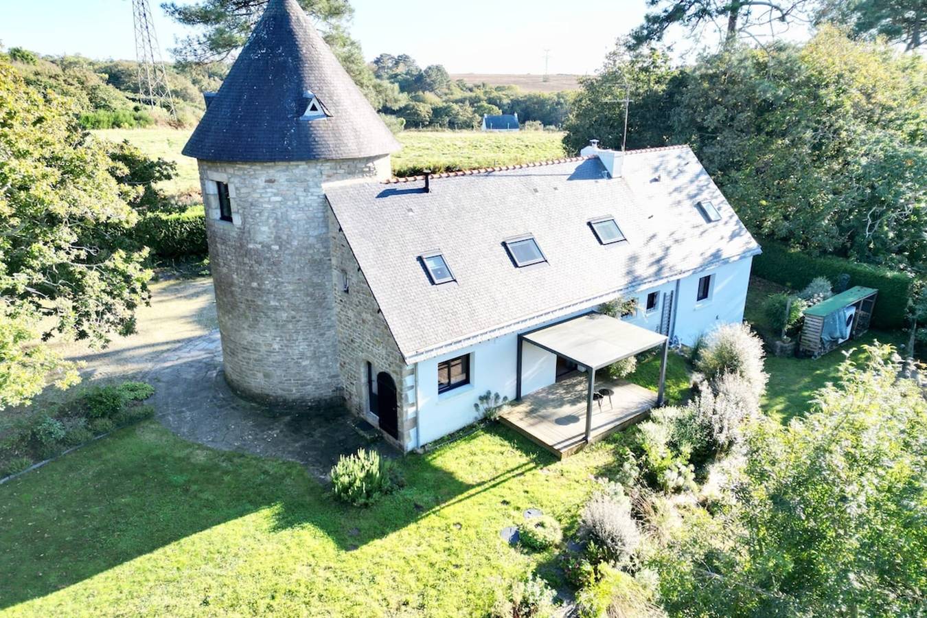 Ferienhaus für 10 Personen mit Terrasse in Guidel, Côte des Mégalithes
