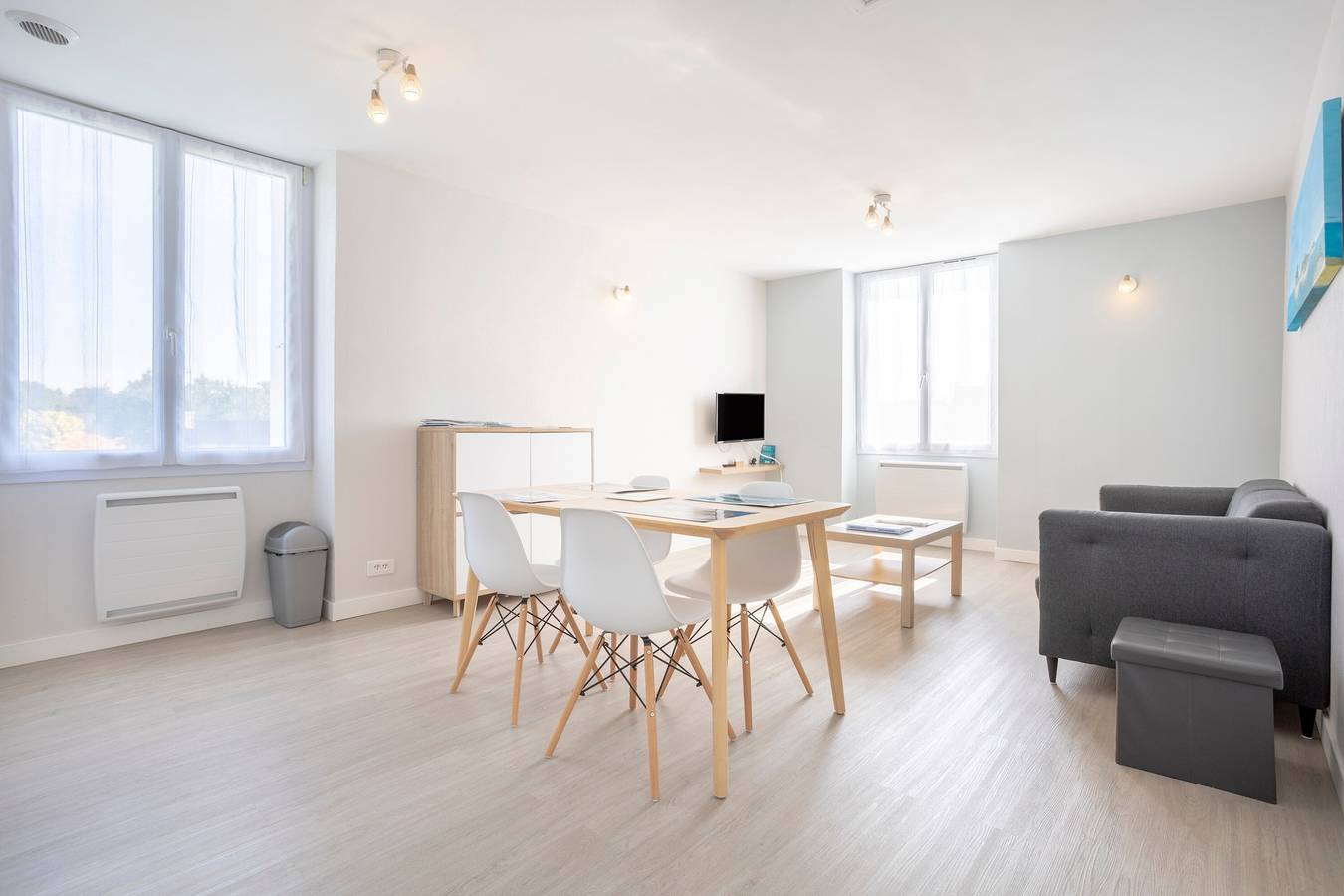 Ganze Wohnung, Apartment 'Appartement Drenec' mit Gemeinschaftsgarten und Wlan in Fouesnant, Côte de Cornouaille
