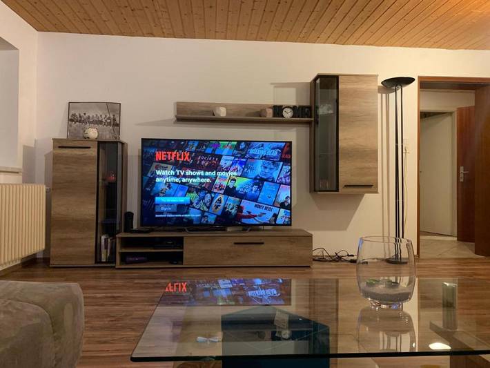 Ferienwohnung für 4 Personen, mit Terrasse und Garten sowie Sauna
