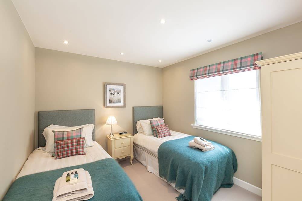 Swilken View, 5-Sterne-Selbstversorgerhaus mit Blick auf den alten Golfplatz in St. Andrews in St Andrews, Region Fife