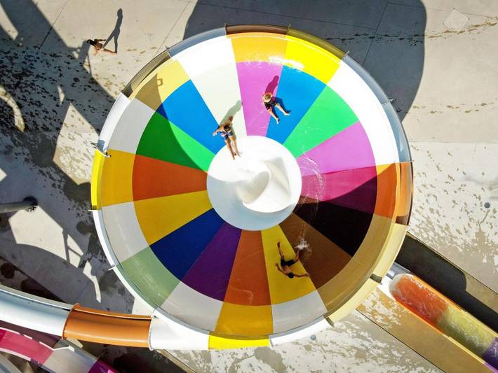 Camping für 5 Personen, mit Terrasse und Garten sowie Kinderpool und Pool in Calvi - 4
