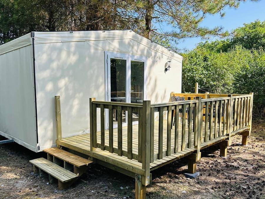 Nature et vacances Camping Cristal D'Opale - Uniek 4 personen - Coco Zoet in Dannes, Boulogne-sur-Mer en omgeving