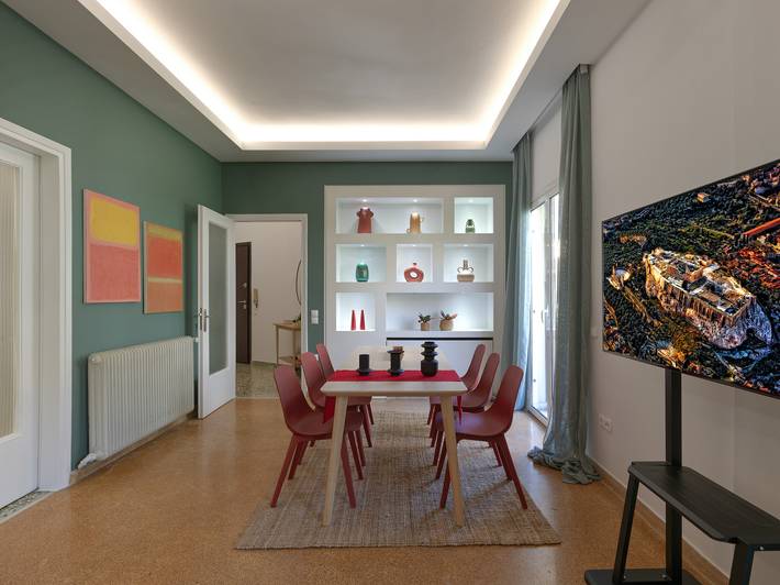 Appartement entier, Diagora1 Stylish Sanctuary: Pangrati Gem Refurbish in Section centrale d'Athènes, Athènes