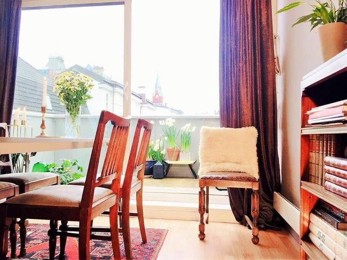 Location de vacances pour 6 personnes, avec balcon et vue, animaux acceptés dans Bergen