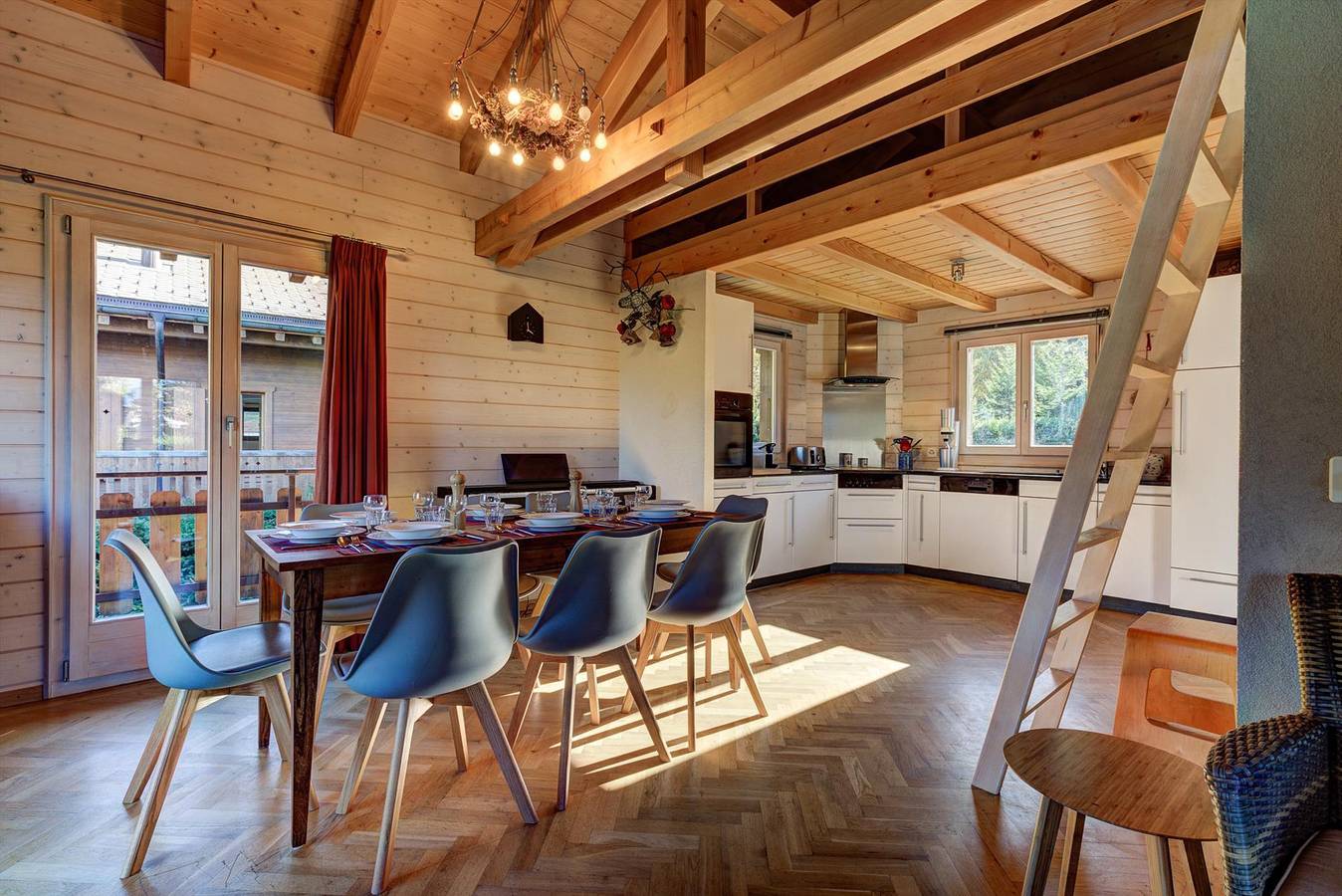 Chalet du Bourg in La Tzoumaz, Riddes