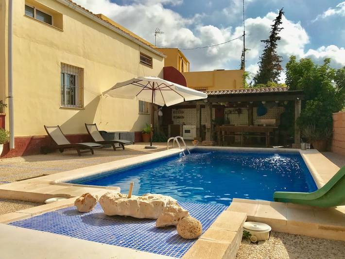 Chalet para 12 personas, con piscina y terraza en Provincia de Murcia