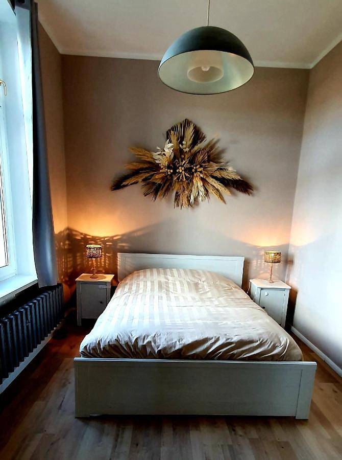 Ferienwohnung für 2 Personen, mit Balkon und Terrasse sowie Garten und Ausblick