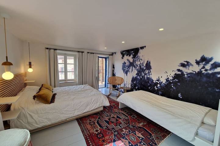 Location de vacances pour 8 personnes, avec jardin et balcon, animaux acceptés à Lavaudieu - 2