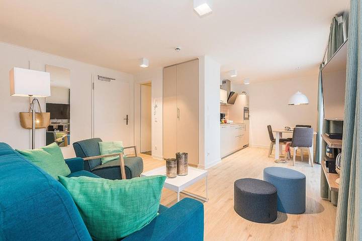 Ferienwohnung für 2 Personen, mit Balkon und Sauna in Prerow - 4