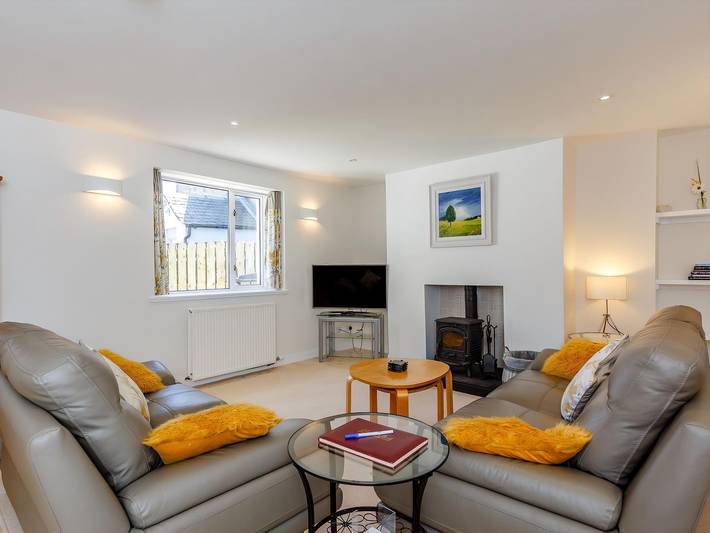 Log cabin for 4 people, with garden in Inverness