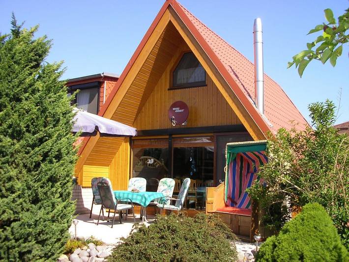 Ferienhaus für 4 Personen, mit Garten in Presen
