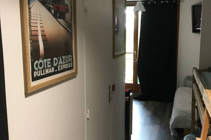 Gîte pour 4 personnes, avec balcon, animaux acceptés dans Arc 2000 - 2