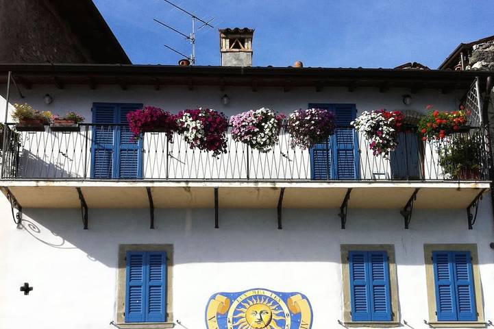 Ferienhaus für 6 Personen, mit Balkon am Iseosee