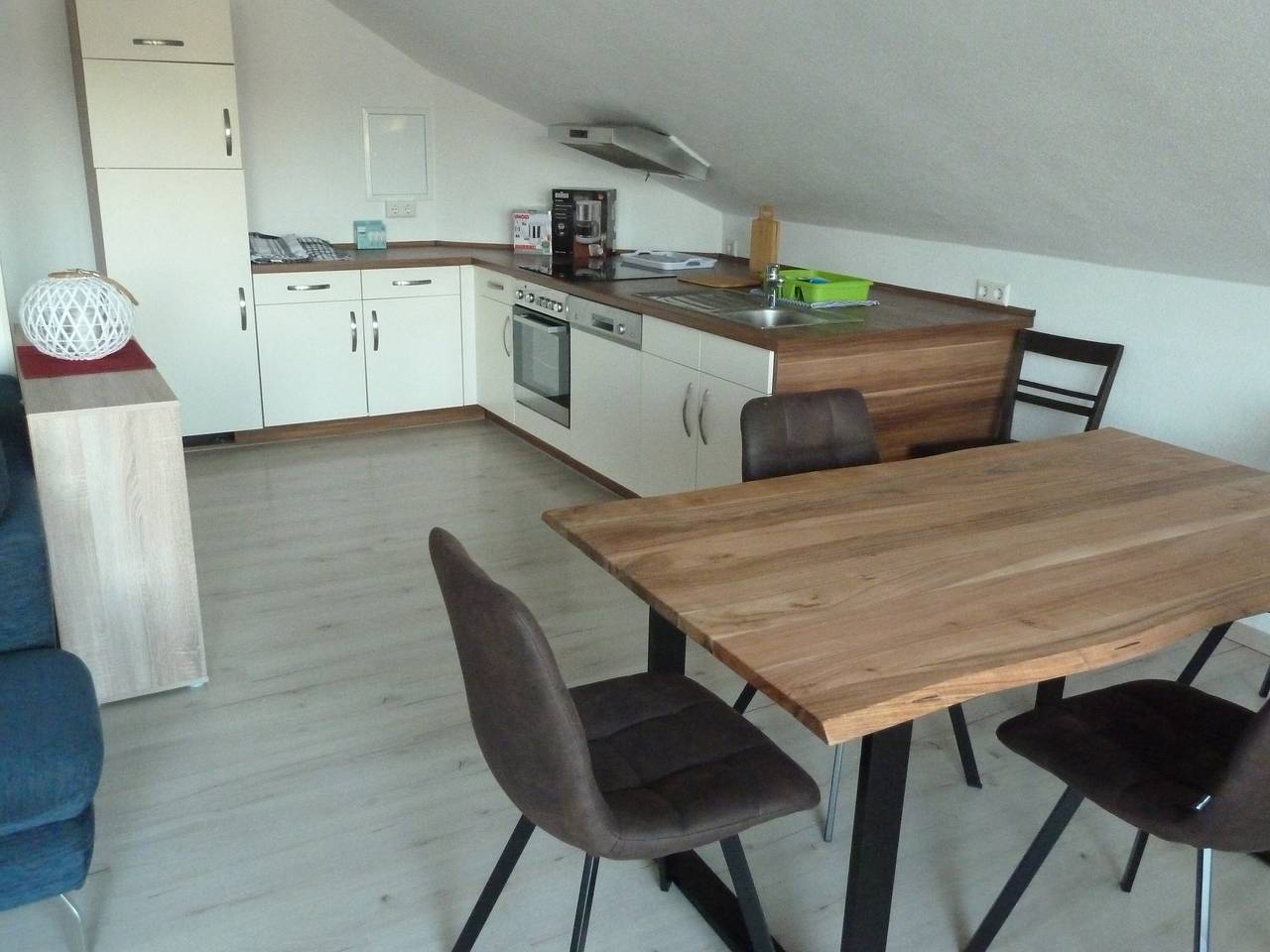 Ganze Wohnung, Apartment 'Haus Bergblick 1' mit Bergblick und Balkon in Riesbürg, Romantische Straße