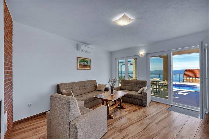 Ferienhaus für 8 Personen, mit Pool und Garten sowie Meerblick in Baska Voda - 4