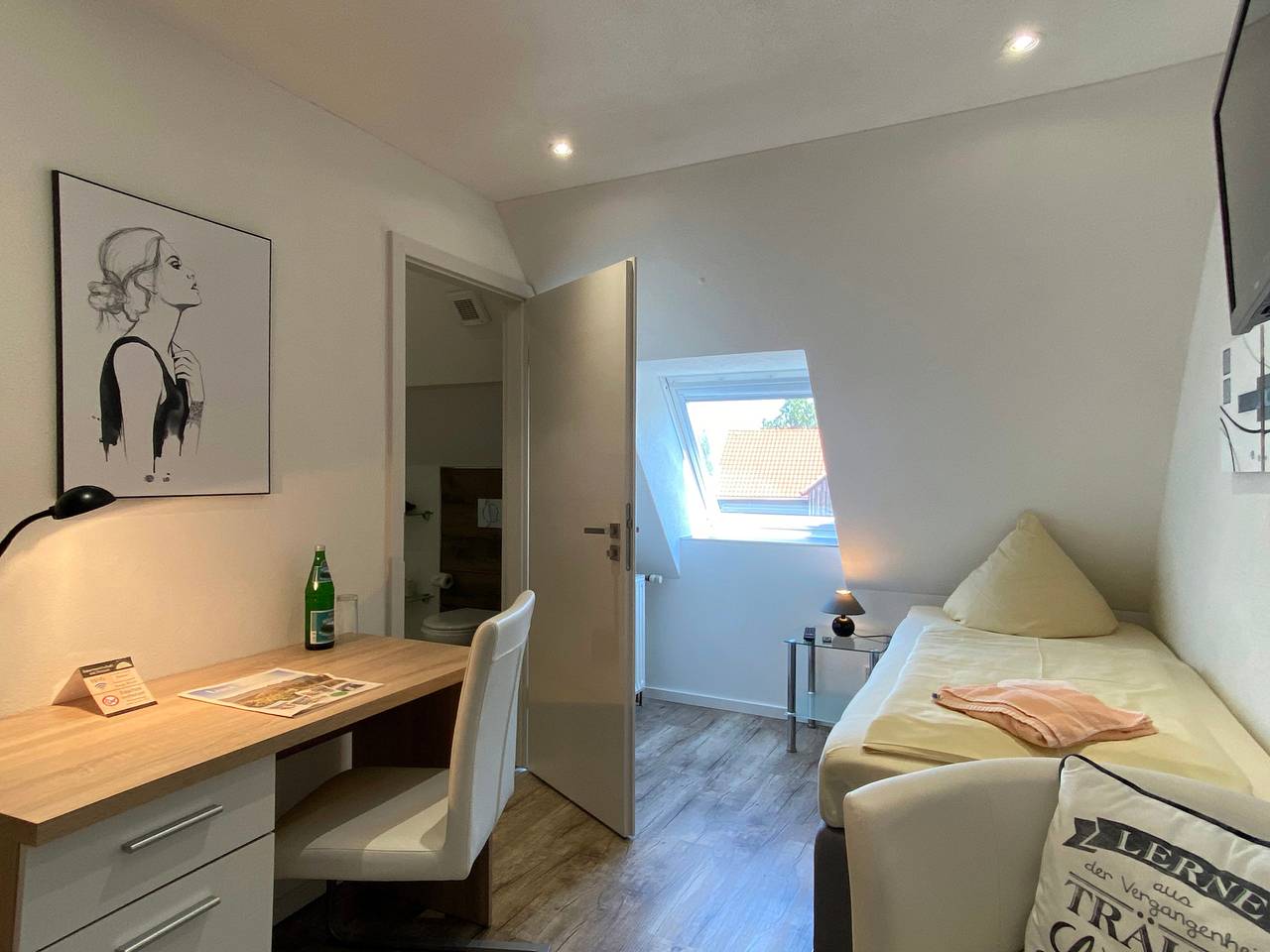 Einzelzimmer Louise in Stolpen, Elbsandsteingebirge