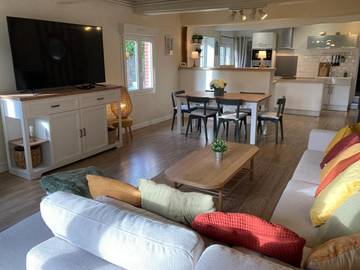 Gîte pour 6 personnes, avec jardin à Le Bourg-Dun