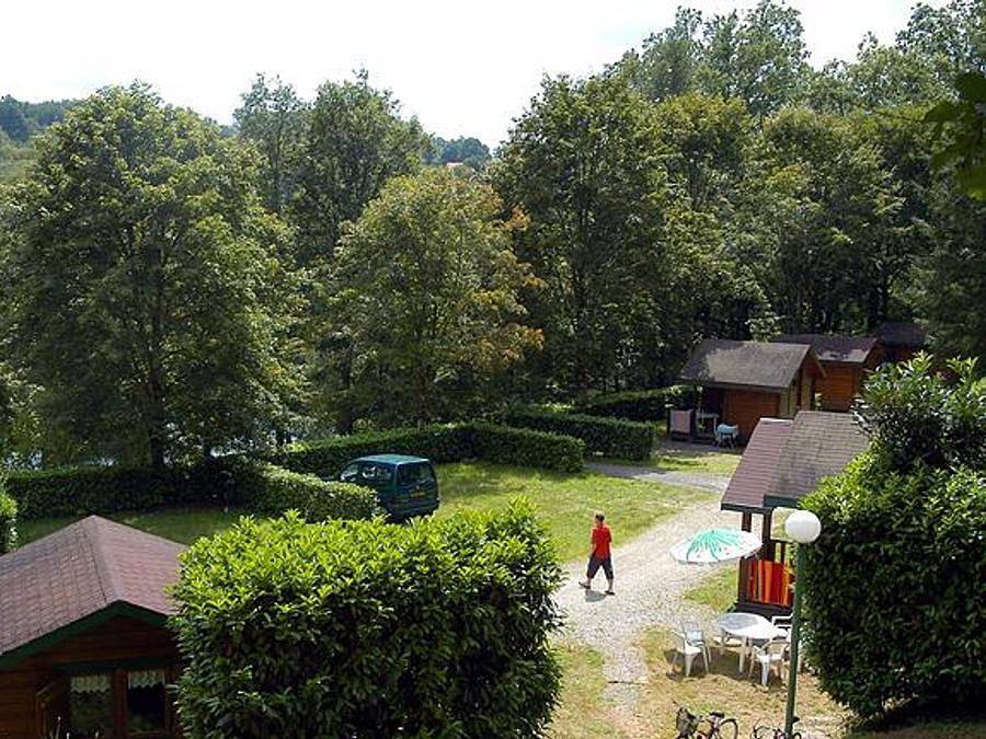 Camping Pont du Dognon - Chalet 5 persons - Olga without sanitary facilities in Saint-Laurent-les-Églises, Limoges region