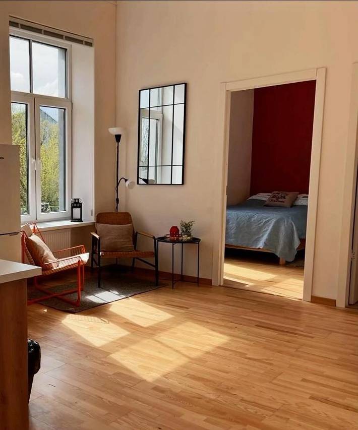 Maison d’hôte pour 4 personnes, avec vue et jardin à Riga