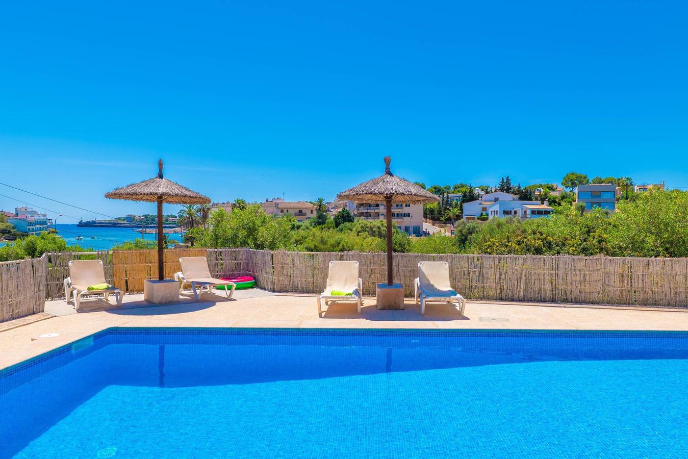 S'Algueret - Gemütliches Haus mit Gemeinschaftspool und Meerblick in Portopetro - Kostenloses Wlan in Portopetro, Santanyí