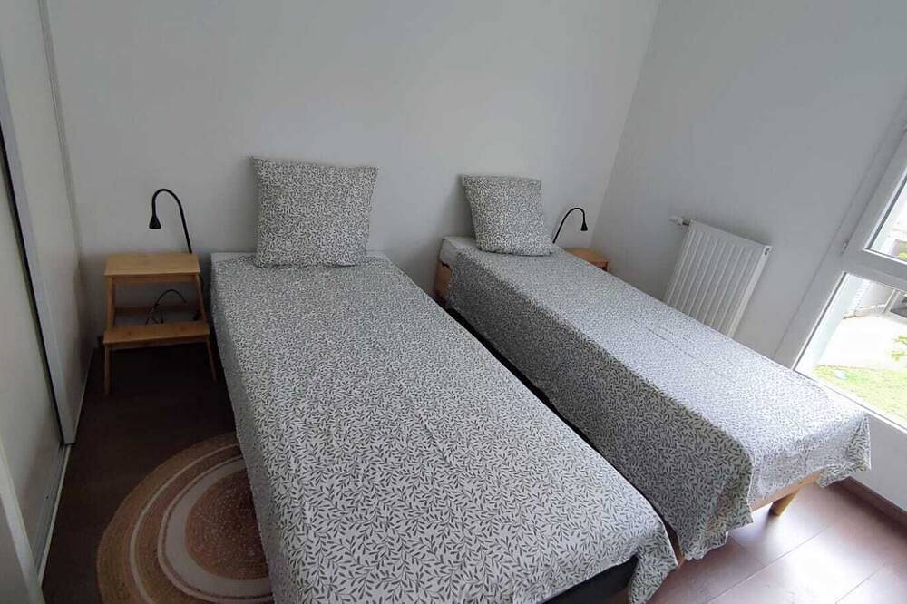 Appartement entier, L'Alcôve, Dijon Ville — T3, 63m², garage, terrasse, Wifi, pour 6 personnes. in Dijon, Région de Dijon