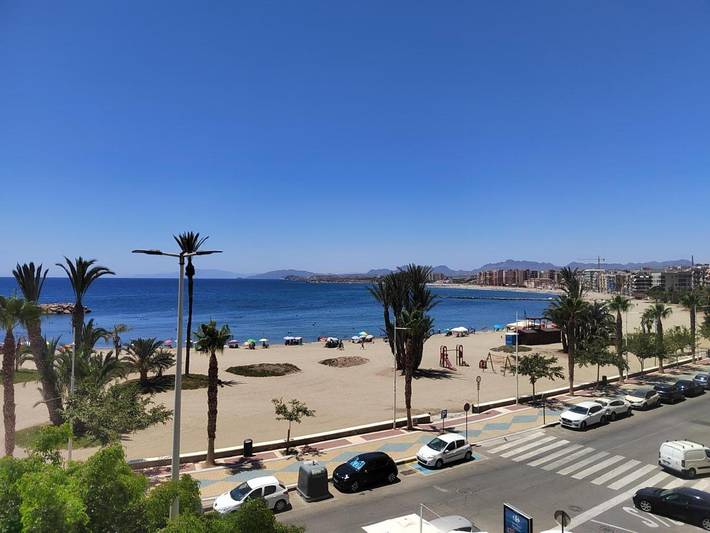 Gîte pour 4 personnes, avec vue et terrasse, animaux acceptés à Águilas