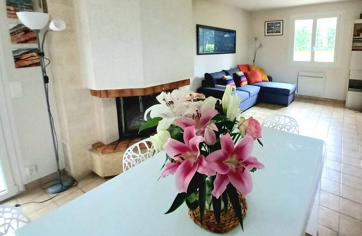 Location de vacances pour 10 personnes, avec jardin, adapté aux familles dans Plage du Verger - 4