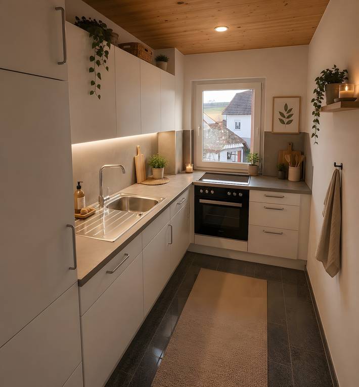 Hel lejlighed, Apartment 'Moderne 80 M² Ferienwohnung' with Private Garden and Wi-Fi in Immendingen, Hegau